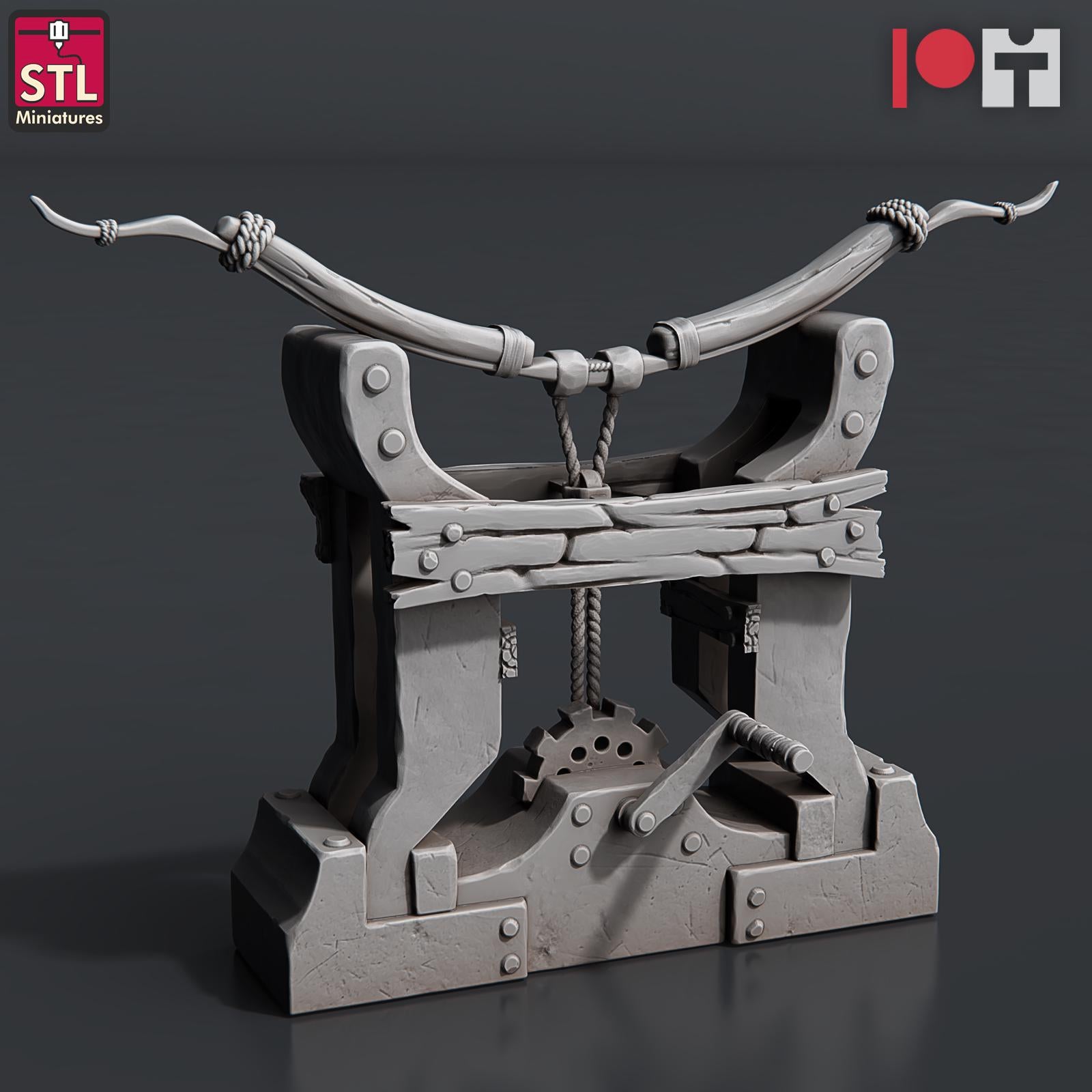 Arrows and Bow Maker NPC Set | Tabletop Scale | D&D TTRPG Miniature | STL Miniatures