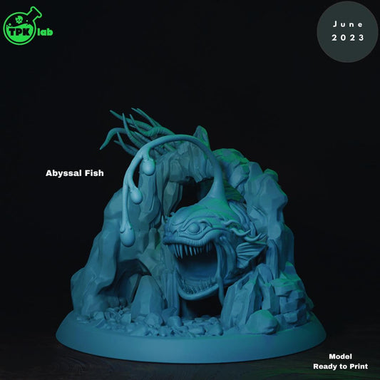 Abyssal Fish Deep Sea Monster | Tabletop Gaming Miniature | TPKLab
