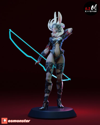Viera Archer | Resin Garage Kit Sculpture Anime Video Game Fan Art Statue | E.S Monster