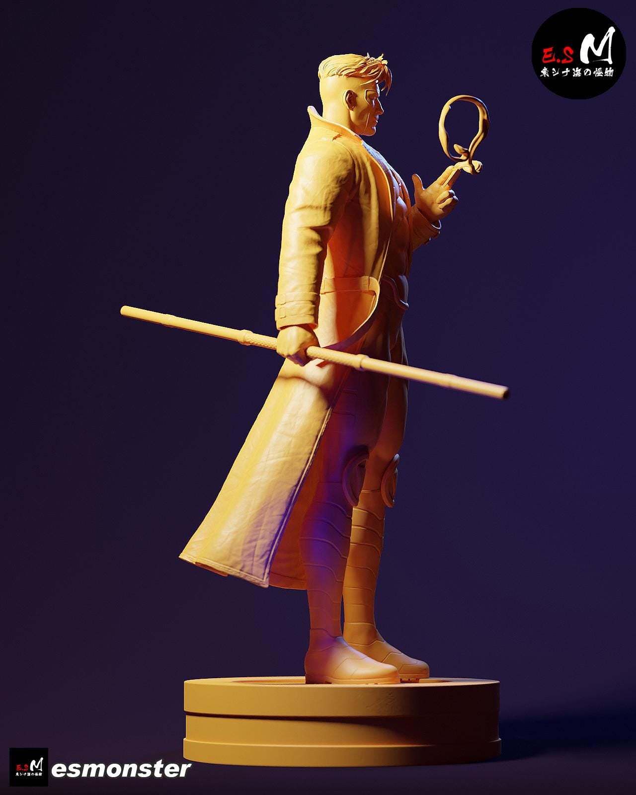 X-Thief | Resin Garage Kit Sculpture Anime Video Game Fan Art Statue | E.S Monster