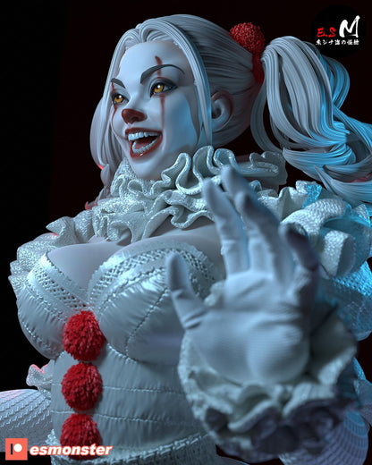 Creepy Clown | Resin Garage Kit Sculpture Anime Video Game Fan Art Statue | E.S Monster