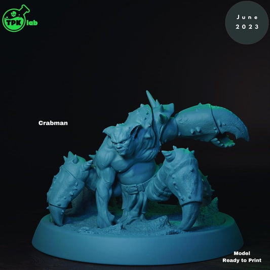 Cursed Pirates Sea Lycanthropes Monsters | Tabletop Gaming Miniature | TPKLab