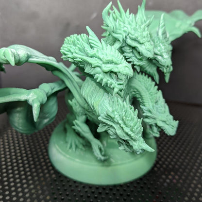 Five-Headed Dragon Monster Huge | Tabletop Gaming Miniature | TPKLab