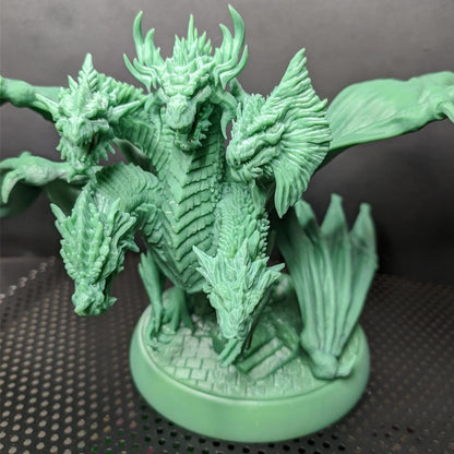 Five-Headed Dragon Monster Huge | Tabletop Gaming Miniature | TPKLab