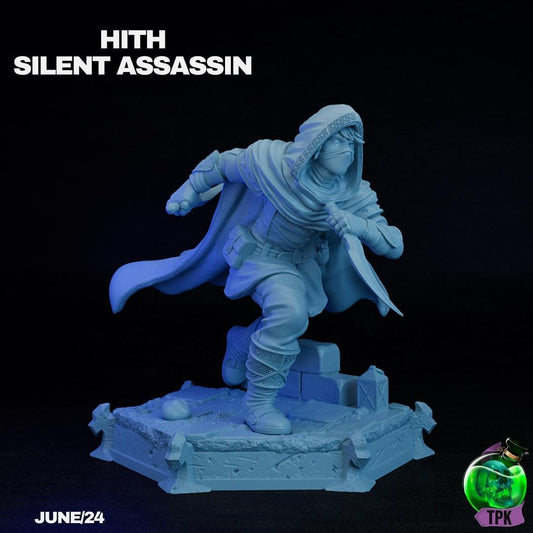 Hith the Silent Daggers Assassin Rogue Spy Thief | Tabletop Gaming Miniature | TPKLab