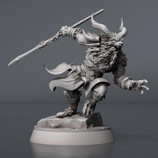 Borock Monster | Tabletop Scale | D&D TTRPG Miniature | STL Miniatures