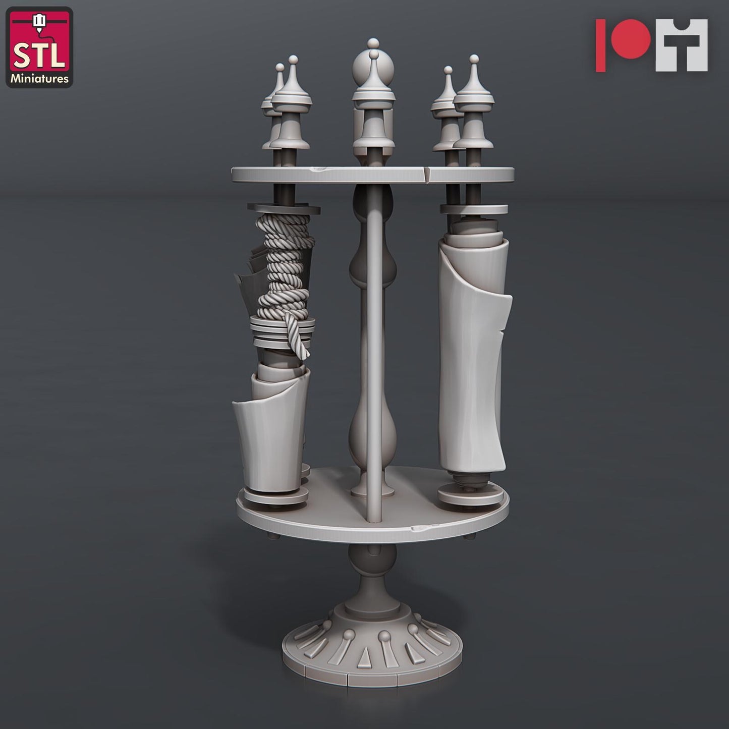 Bugbear Fabric Seller NPC Set | Tabletop Scale | D&D TTRPG Miniature | STL Miniatures