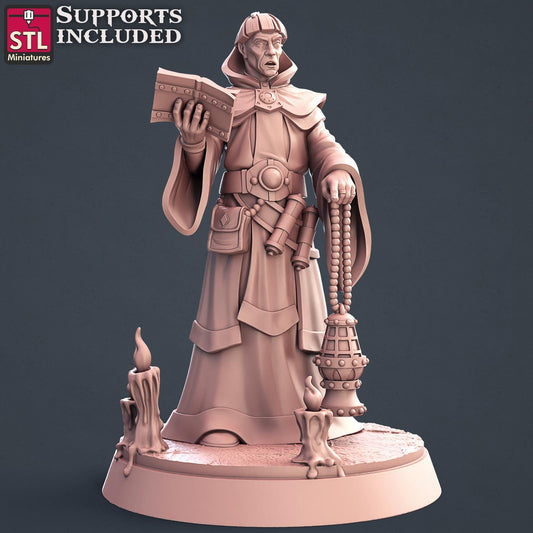 Graveyard NPC Set | Tabletop Scale | D&D TTRPG Miniature | STL Miniatures
