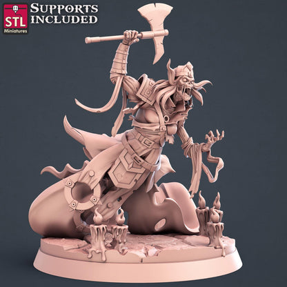 Graveyard NPC Set | Tabletop Scale | D&D TTRPG Miniature | STL Miniatures