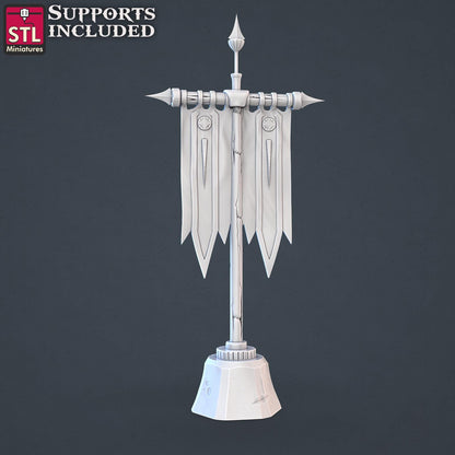 Jousting NPC Set | Tabletop Scale | D&D TTRPG Miniature | STL Miniatures