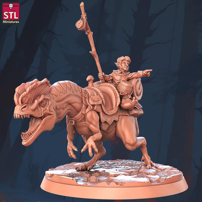 Modular Riders Set | Tabletop Scale | D&D TTRPG Miniature | STL Miniatures