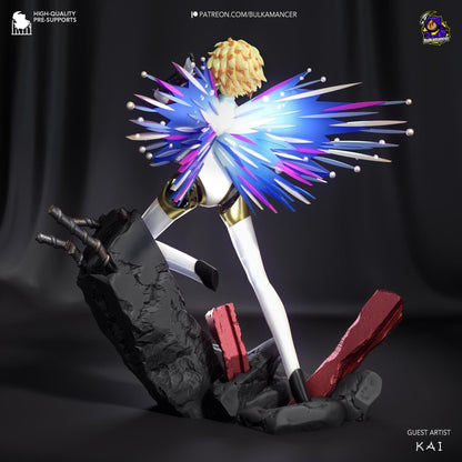 Hunter Android | Resin Garage Kit Sculpture Anime Video Game Fan Art Statue | Bulkamancer Sculpts