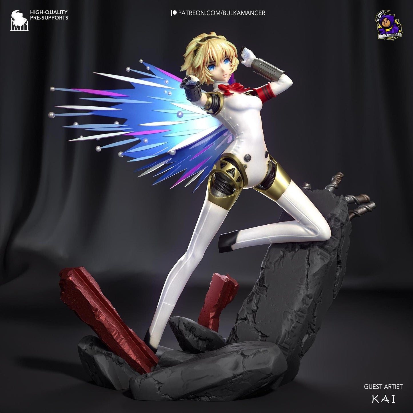 Hunter Android | Resin Garage Kit Sculpture Anime Video Game Fan Art Statue | Bulkamancer Sculpts