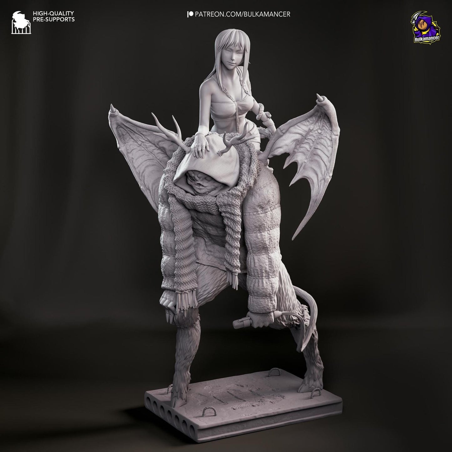Inner Beauty | Resin Garage Kit Sculpture Anime Video Game Fan Art Statue | Bulkamancer Sculpts