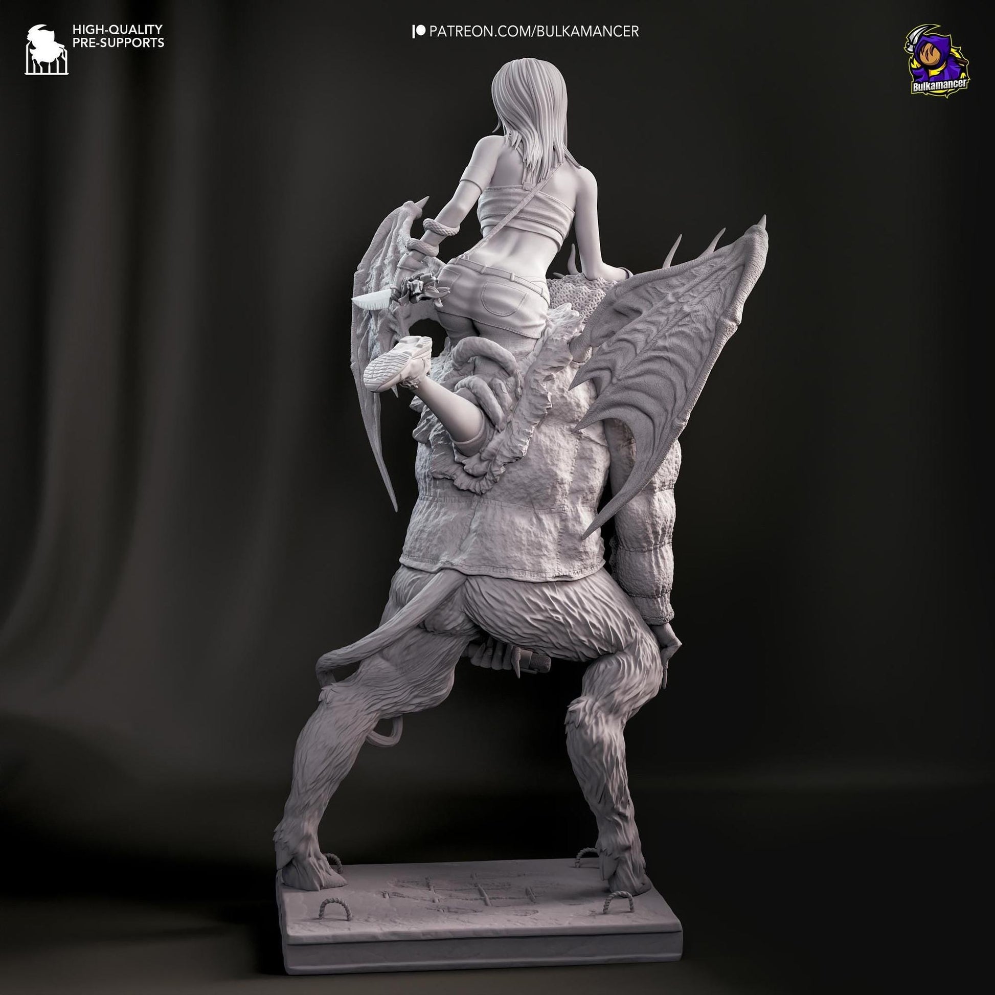 Inner Beauty | Resin Garage Kit Sculpture Anime Video Game Fan Art Statue | Bulkamancer Sculpts