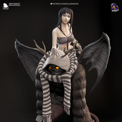 Inner Beauty | Resin Garage Kit Sculpture Anime Video Game Fan Art Statue | Bulkamancer Sculpts