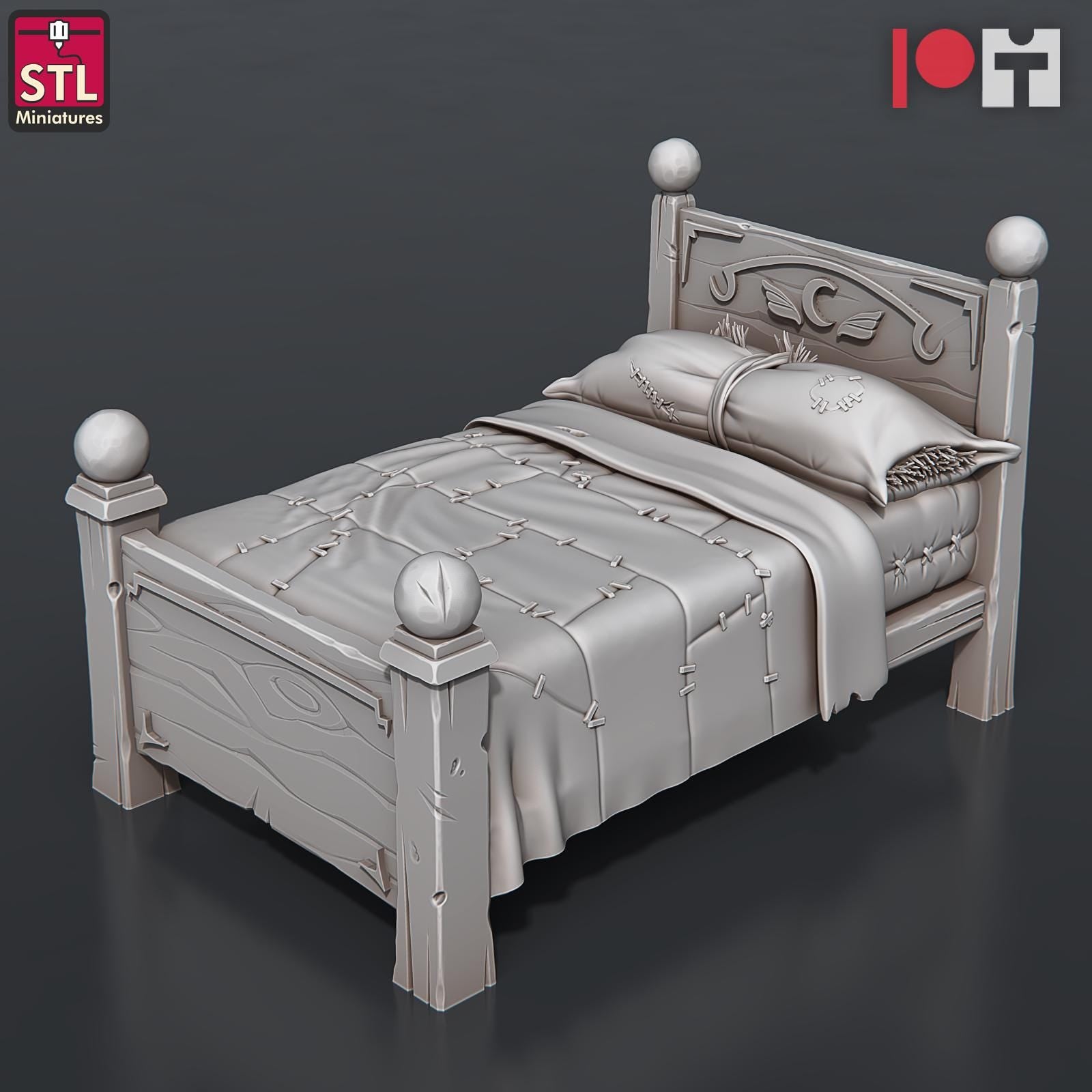 Orphanage NPC Set | Tabletop Scale | D&D TTRPG Miniature | STL Miniatures