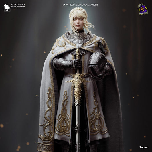 Knight of the Kind Lord | Resin Garage Kit Sculpture Anime Video Game Fan Art Statue | Bulkamancer Sculpts