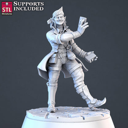 Street Gamblers NPC Set | Tabletop Scale | D&D TTRPG Miniature | STL Miniatures
