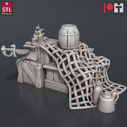 Treasure Hunters NPC Set | Tabletop Scale | D&D TTRPG Miniature | STL Miniatures