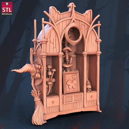 Witches' Council NPC Set | Tabletop Scale | D&D TTRPG Miniature | STL Miniatures