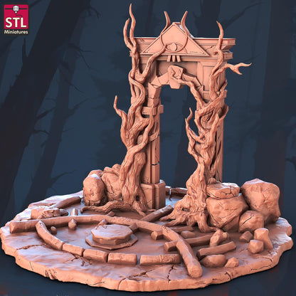 Witches' Council NPC Set | Tabletop Scale | D&D TTRPG Miniature | STL Miniatures
