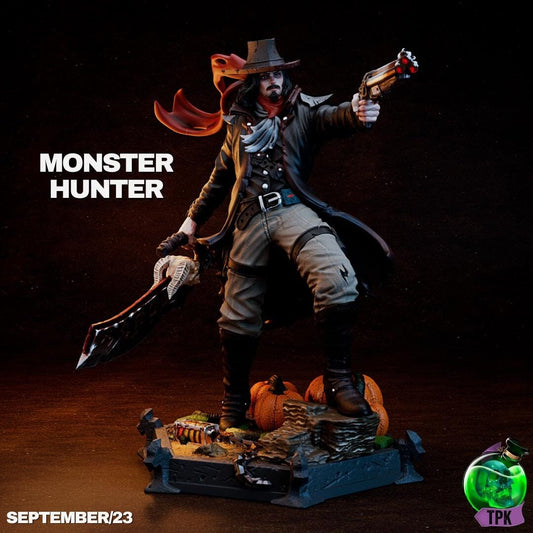Monster Hunter Gentleman | Tabletop Gaming Mini or Display Figure | TPKLab