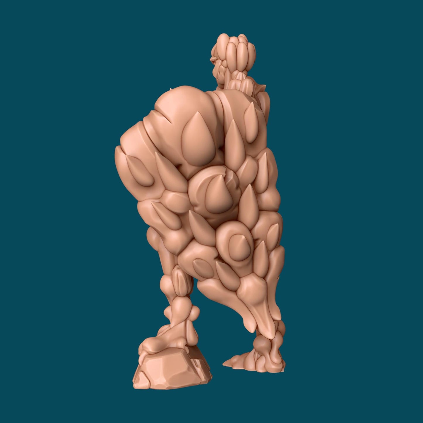 Keshy, a Cactus Leshy | D&D TTRPG Miniature | Awkward Penguin Minis