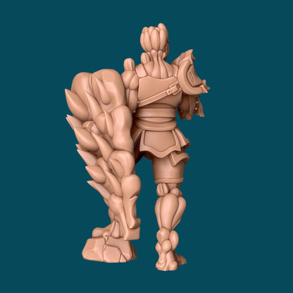 Keshy, a Cactus Leshy | D&D TTRPG Miniature | Awkward Penguin Minis