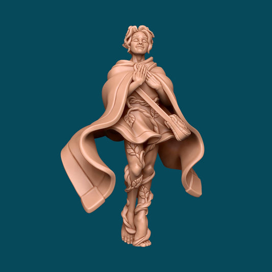 Phlox, a Blissful Elf | D&D TTRPG Miniature | Awkward Penguin Minis