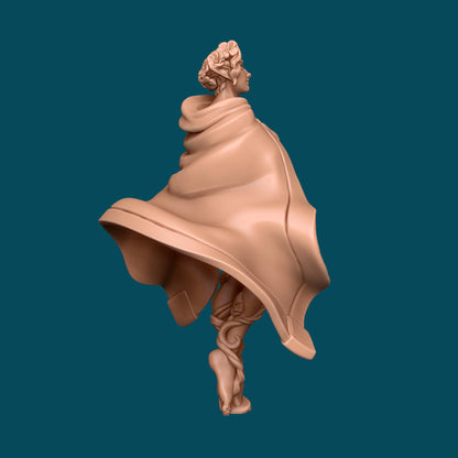 Phlox, a Blissful Elf | D&D TTRPG Miniature | Awkward Penguin Minis