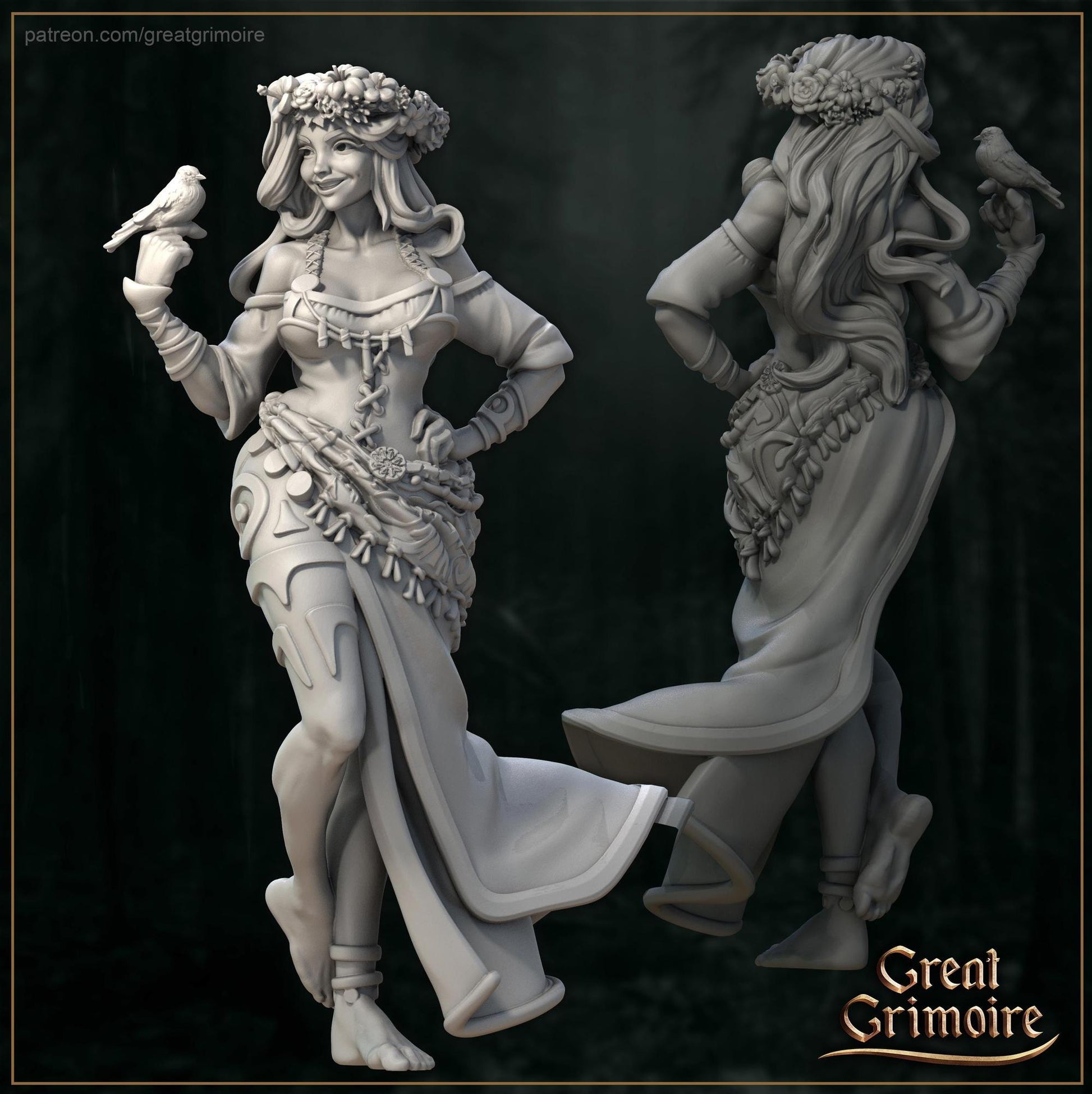 Bane of the Shrouded Woods, Forest, Fairytale, Fantasy, Monster | Tabletop Gaming Miniatures Collection | Great Grimoire