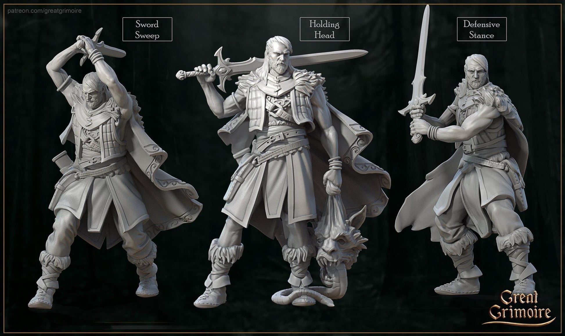 Bane of the Shrouded Woods, Forest, Fairytale, Fantasy, Monster | Tabletop Gaming Miniatures Collection | Great Grimoire