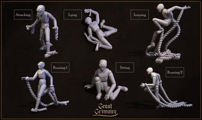 Behind the Crimson Curtain, Twisted Pinocchio, Theater, Monsters | Tabletop Gaming Miniatures and Display Collection | Great Grimoire