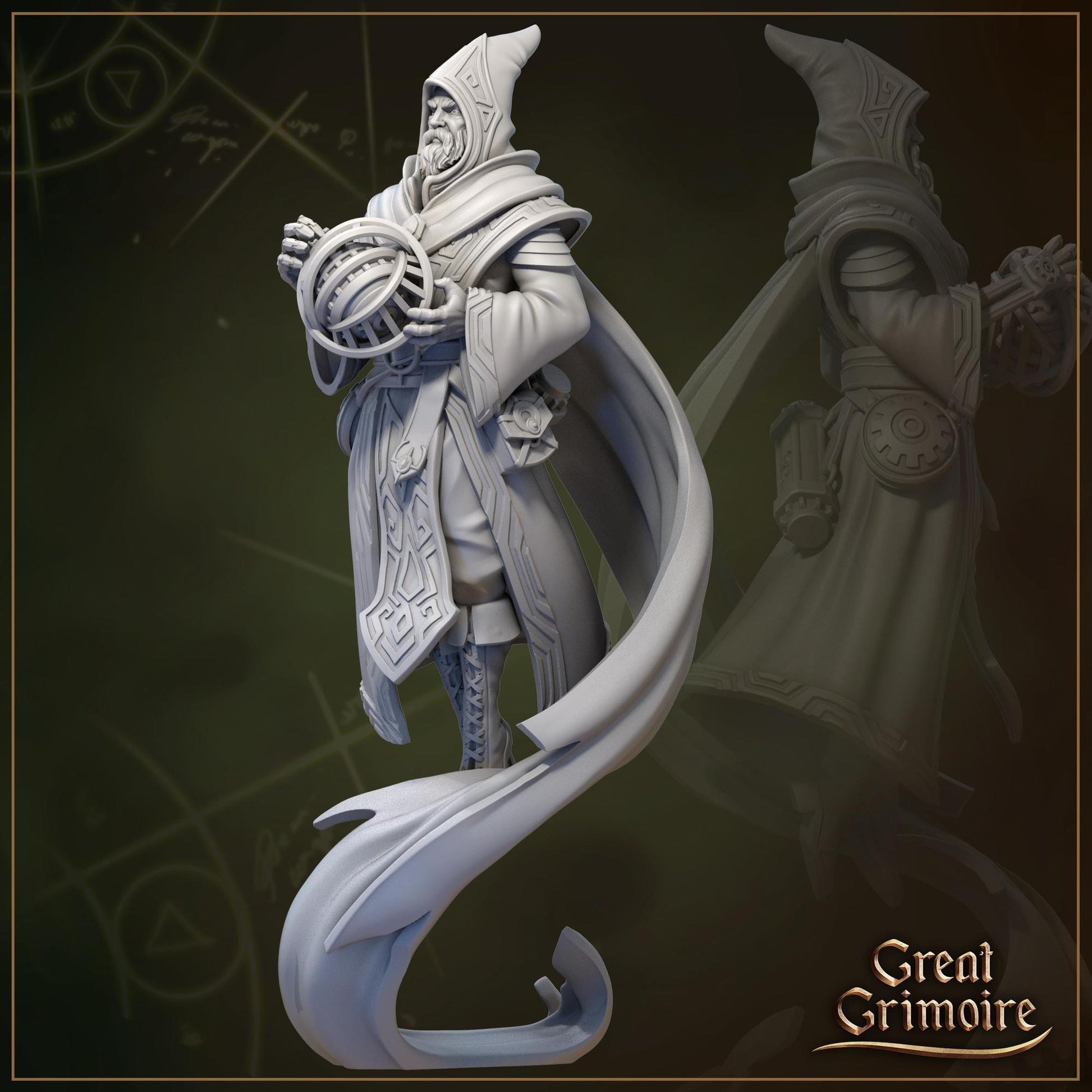 Beneath the Splintered City, Mechanical, Supernatural, Technology, Cosmos | Tabletop Gaming Miniatures Collection | Great Grimoire