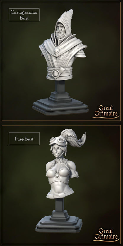 Beneath the Splintered City, Mechanical, Supernatural, Technology, Cosmos | Tabletop Gaming Miniatures Collection | Great Grimoire