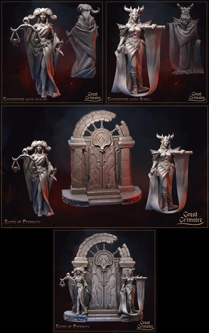 Burning Chaos, Hell, Demons, Devils, Imps, Succubus, Incubus | Tabletop Gaming Miniatures and Display Collection | Great Grimoire