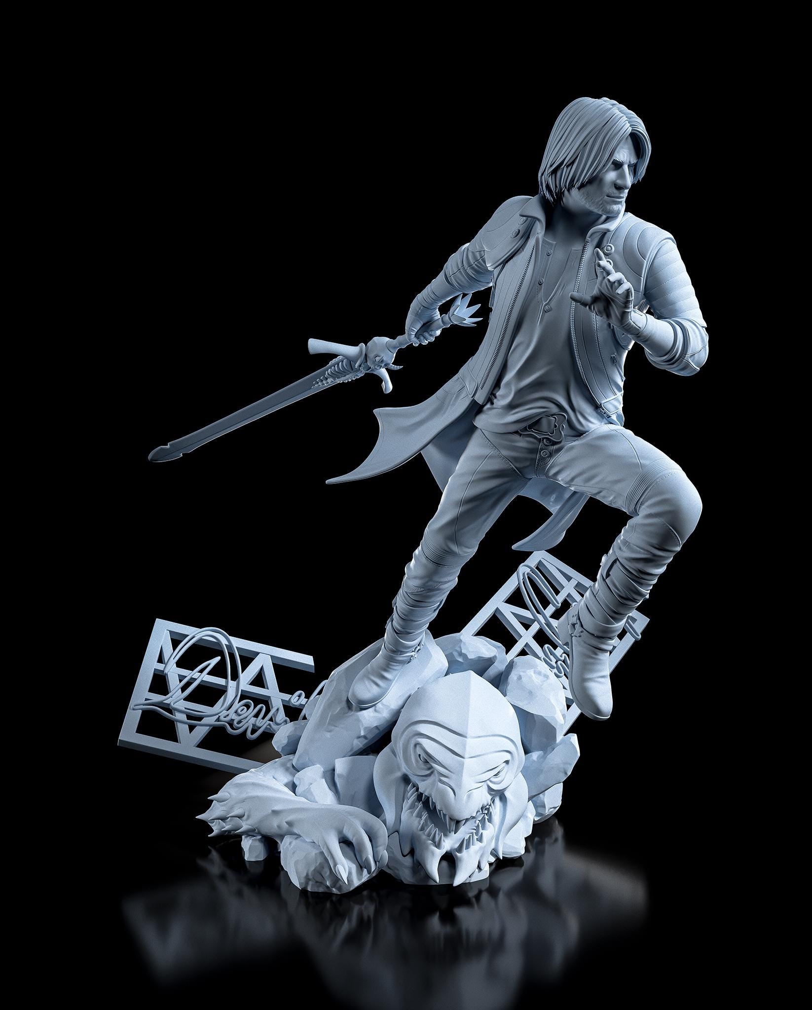 1:12 Smirk in the Face of Hell | Resin Garage Kit Figure Game Fan Art | h3LL creator