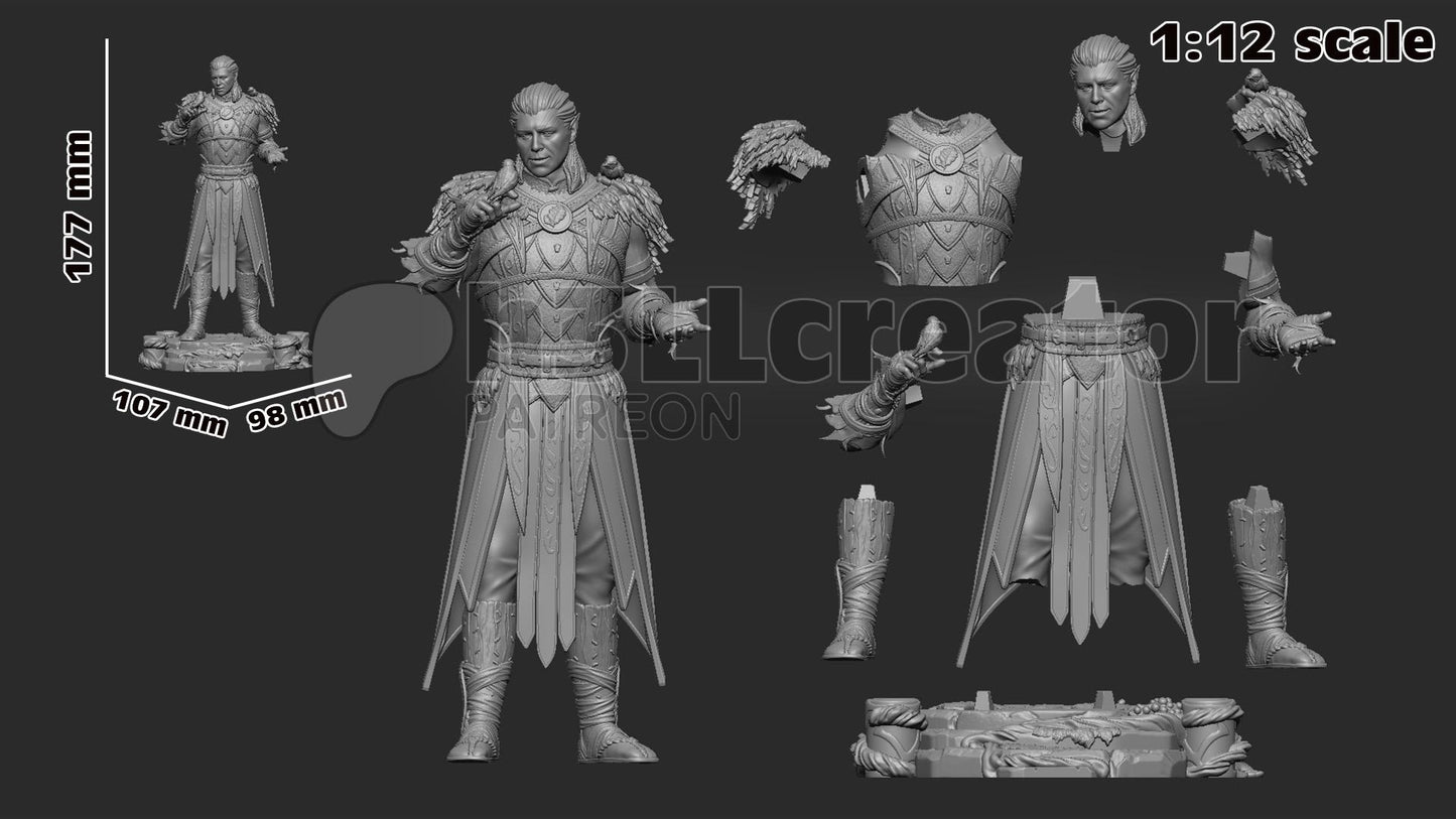 1:12 Protector of the Grove | Resin Garage Kit Figure Game D&D Fan Art | h3LL creator