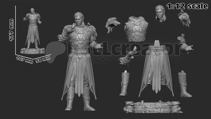 1:12 Protector of the Grove | Resin Garage Kit Figure Game D&D Fan Art | h3LL creator