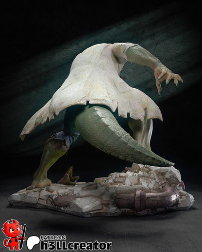 1:12 Scientist’s Grim Evolution | Resin Garage Kit Figure Comic Fan Art | h3LL creator