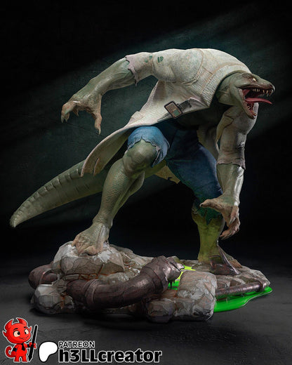 1:12 Scientist’s Grim Evolution | Resin Garage Kit Figure Comic Fan Art | h3LL creator