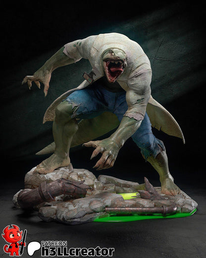 1:12 Scientist’s Grim Evolution | Resin Garage Kit Figure Comic Fan Art | h3LL creator