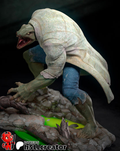 1:12 Scientist’s Grim Evolution | Resin Garage Kit Figure Comic Fan Art | h3LL creator