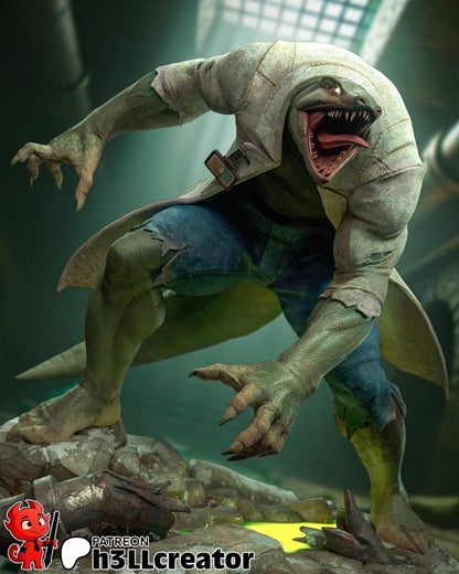 1:12 Scientist’s Grim Evolution | Resin Garage Kit Figure Comic Fan Art | h3LL creator