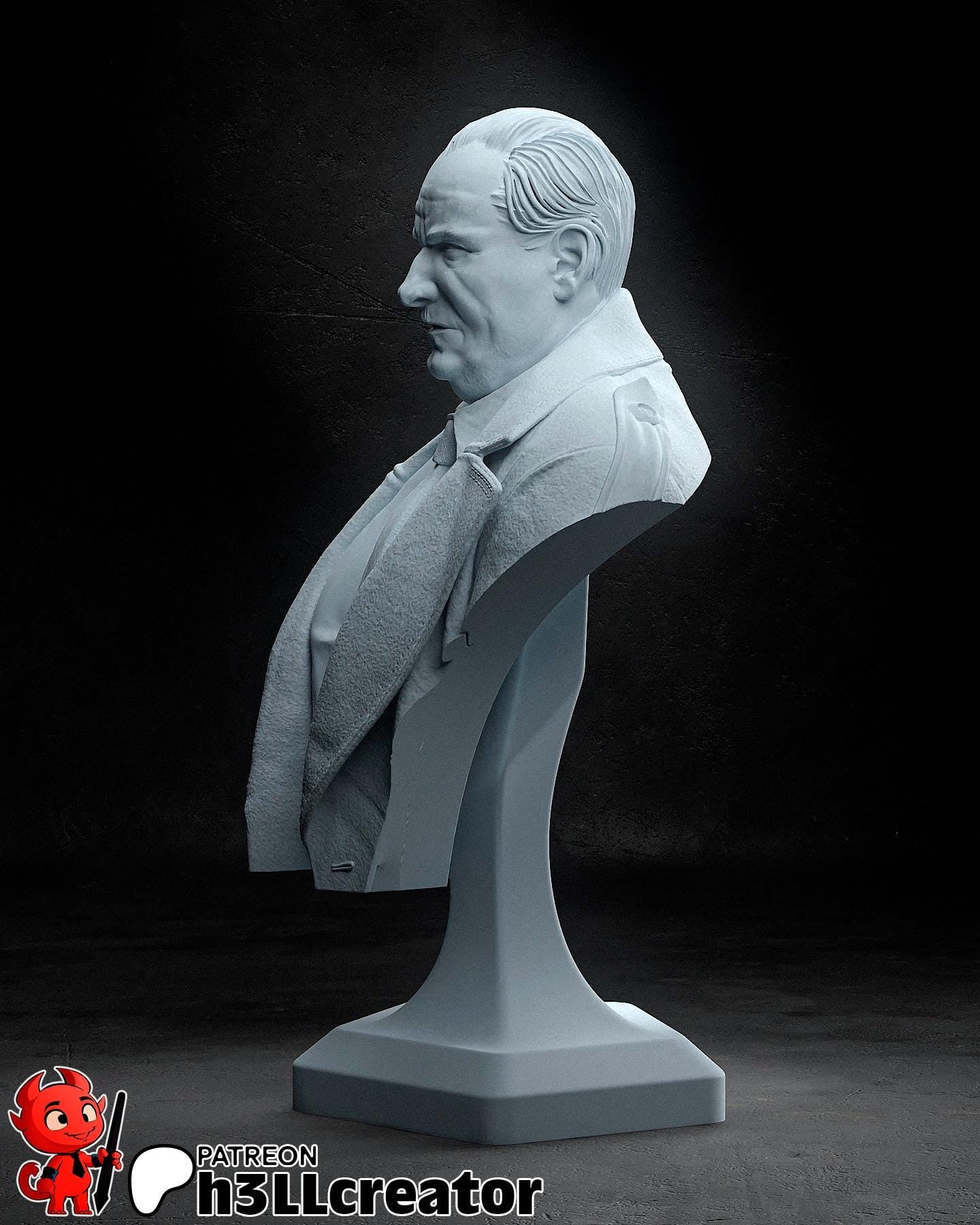 1:12 Bird Among the Wolves | Resin Garage Kit Figure Comic Fan Art | h3LL creator