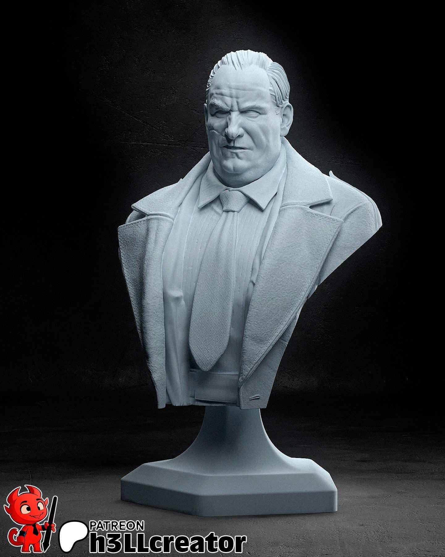 1:12 Bird Among the Wolves | Resin Garage Kit Figure Comic Fan Art | h3LL creator