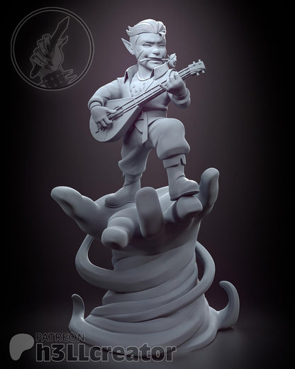 1:12 Song for the Bold | Resin Garage Kit Figure Game D&D Show Fan Art | h3LL creator