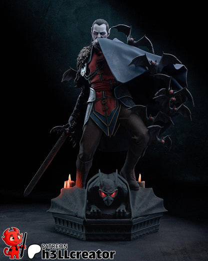 1:12 Master of Dread | Strahd von Zarovich | Resin Garage Kit Figure Game D&D Fan Art | h3LL creator