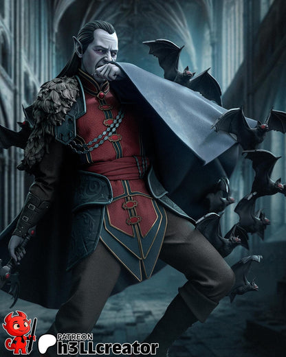 1:12 Master of Dread | Strahd von Zarovich | Resin Garage Kit Figure Game D&D Fan Art | h3LL creator